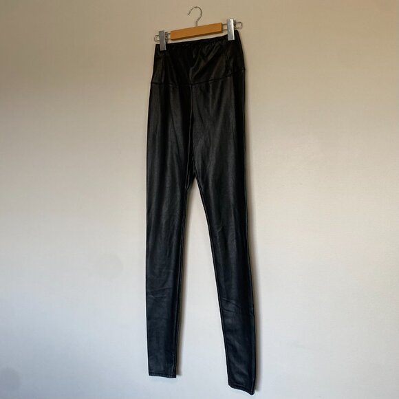 Wilfred Free Daria Pant High Waisted Faux Leather Leggings, Ladies Size Medium - Picture 3 of 6